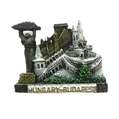 Image of 3D Budapest Hungary Fridge Magnet,Home &amp; Kitchen Decoration refrigerator Magnet tourist souvenir gift