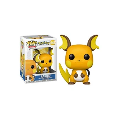 Image of Funko POP! Games: Pokemon Raichu Collectable Vinyl Figure Gift Idea Official Merchandise Toys for Kids &amp; Adults Video Games Fans Model Collectors and Display