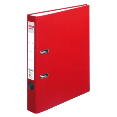 Image of Herlitz max. File Protect A4 5 cm with Slip in Spine Label 5450309 Folder red