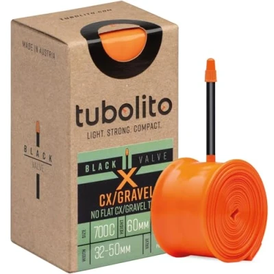 Image of Tubolito X Tubo CX/Gravel 700x32 50mm 60mm Presta Black Valve