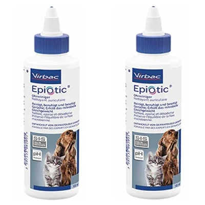 Image of Virbac Epiotic Ear Cleaner Double Pack 2 x 125 ml