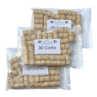 Image of Wine Bottle Straight Corks Pack of 90