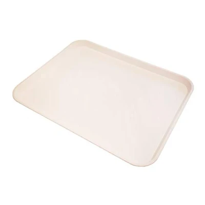 Image of Large White Plastic Catering Tray KB5 (406mm L x 305mm W 22mm D)