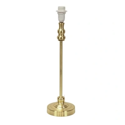 Image of Gold Metal Candlestick Table Lamp Base Living Room Bedside Light