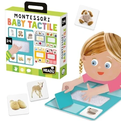 Image of Headu Montessori My First Tactile Library, Learning Resources, Toddler Toys, Games, Learning, Educational Age 2 4 Years
