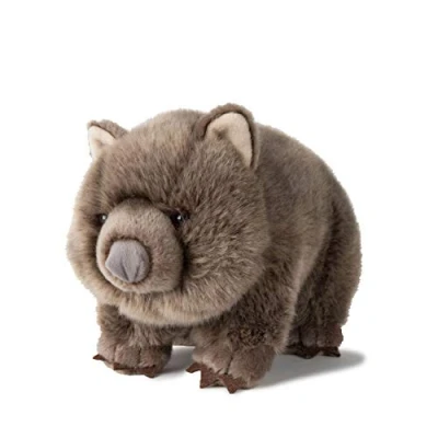 Image of WWF WWF00837 Plüschkolletion (World Wide Fund for Nature) wombat Plush Toy, Gray, 28 cm
