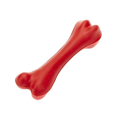 Image of Classic Pet Products Solid Rubber Bone, 200 mm, Red