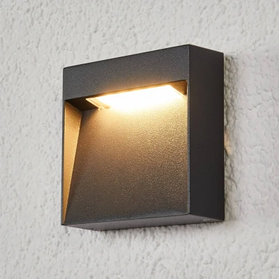 Image of Lucande Bene LED wall light for outdoor use