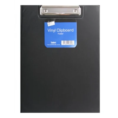Image of Just stationeryVinyl CLIPBOARD Folder Assorted Colour