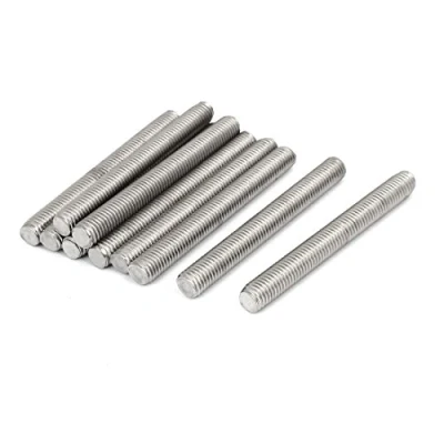 Image of sourcingmap M10 x 90mm 1.5mm Pitch 304 Stainless Steel Fully Threaded Rods Bar Studs 10 Pcs