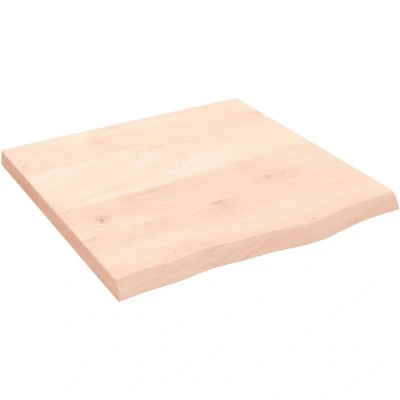 Image of vidaXL Bathroom Countertop 60x60x(2 4) cm Untreated Solid Wood