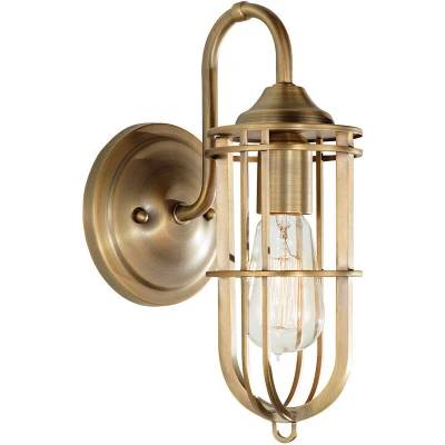 Image of Urban Renewal 1 Light Indoor Wall Dark Antique Brass, E27