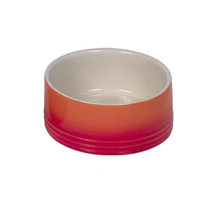 Image of Nobby Gradient Ceramic Bowl Diameter 15 x 6 cm Orange 0.55 L