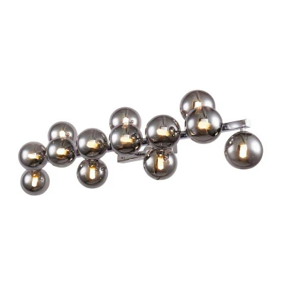 Image of Dallas Wall Lamp Chrome, 13 Light, G9