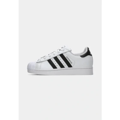 Image of adidas Originals Superstar II Trainers, Size: 3, ftwr white core black Leather/synthetics