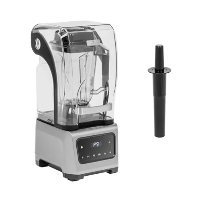 Image of Royal Catering Quiet Blender with Sound Enclosure 1680 W 2.5 l pulse function digital display 24,500 rpm Smoothie maker Milkshake machine
