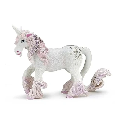Image of Papo Enchanted WORLD Figurine, 39116 The Unicorn, Multicolour