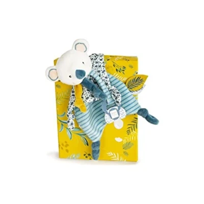 Image of Doudou ET COMPAGNIE YOCA LE Koala pacifier clip DC3665 White 20