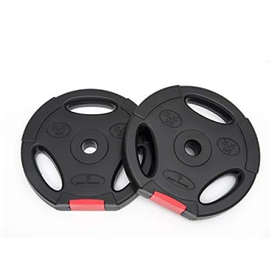 Image of BODYPOWER 2.5Kg Tri Grip Vinyl Standard Weight Plates (x2)