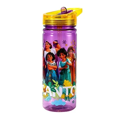 Image of Encanto 580ml Water Bottle for Kids School Drinks Made of Durable Tritan Reusable BPA Free