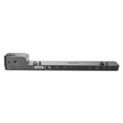 Image of HP D9Y32AA UltraSlim Docking Station for EliteBook, Black