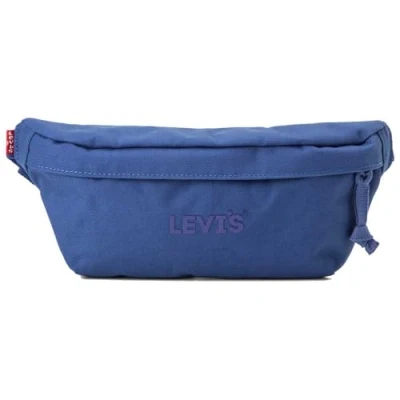 Image of Levi&#039;s Small Banana Sling Headline LOGO Unisex Bum bag, Size: One Size, Royal blue