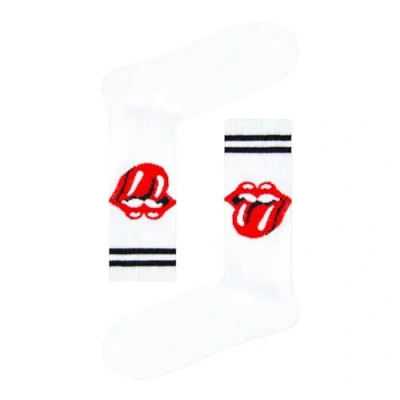 Image of Rolling Stones Athletic Sports Socks/Novelty Socks/Christmas Gifts Socks/Cute Socks/Unisex Socks/Funny Socks