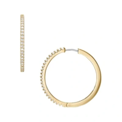 Image of Fossil Women&#039;s Ellis Gold Brass Earring, JA7261710