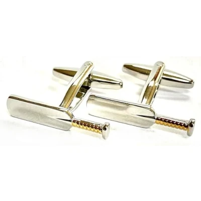 Image of Cricket bat cufflinks