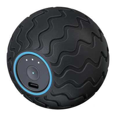 Image of Wave Series Solo Handheld Bluetooth Enabled Massage Device for Athletes Ultra Portable Vibration Therapy Ball with QuietRoll Technology &amp; 3 Customizable Frequencies in Therabody App