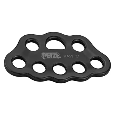 Image of PETZL, Paw, Multiplier Anchors, Black, M, Unisex Adult