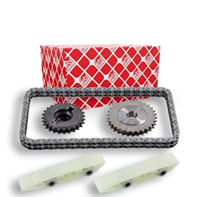 Image of 0816J3, 083065, 083066, 0831N9, 0831P0 Timing chain Kit FEBI BILSTEIN 101974 Duplex, Closed IVECO: DAILY 4 Kasten/Kombi
