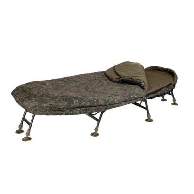Image of Trakker Levelite Oval MF HDR Wide Stretcher Bedchair