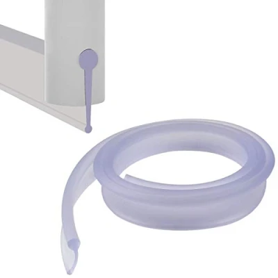 Image of ECOSPA Shower Screen Seal Strip for Folding Enclosure Doors 1 metre Length