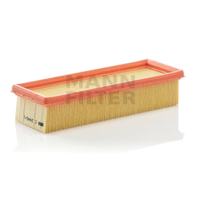 Image of 71736142, 7554755, 7564846 Air Filter MANN C 2440/1 49mm 86mm 236mm Insert FIAT: Tempra Saloon, Uno Hatchback, LANCIA: Dedra Saloon