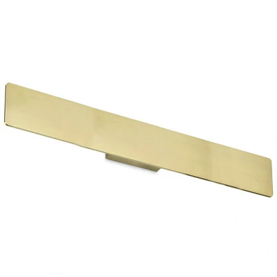 Image of Zig Zag Integrated Led Wall Lamp Brass 75cm 3000K