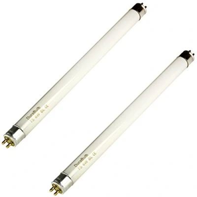 Image of DuraBulb 2 x 6W Fly Killer Bulbs Replacement for /12W Insect Zappers/Fly Killers 9 Inch BL368 F6 T5 BL UV Tubes