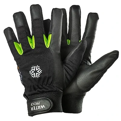 Image of 517 Tegera Synthetic Leather Gloves Black Size 8 Ejendals
