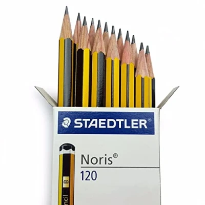 Image of STAEDTLER Noris 2H School Grade Pencils (Box of 36)