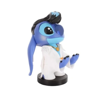 Image of Cable Guys Disney Stitch as Elvis Gaming Accessories Holder &amp; Phone for Most Controller (Xbox, Play Station, Nintendo Switch)
