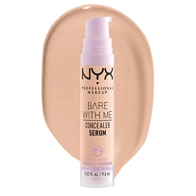Image of NYX Professional Makeup Bare With Me Concealer Serum, Natural, Medium Coverage, Vanilla, 9.6ml