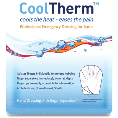 Image of Reliance Medical Cooltherm Burn Relief Gel Dressing Glove