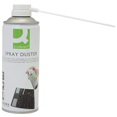 Image of Air Duster Q CONNECT Flammable 400ml / Computer Accessories/Type Flammable/Colour Transparent/Capacity (ml) 400