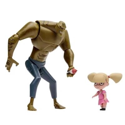 Image of McFarlane Toys The New Batman Adventures Killer Croc and Baby Doll 6 Inches Scale Figure Set Highly Detailed Collectibles with Articulation Exclusive Accessories