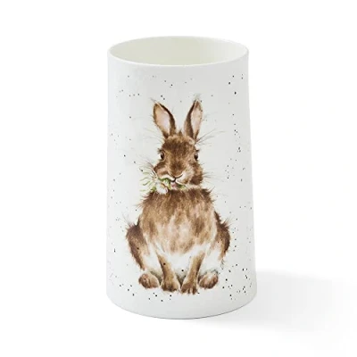 Image of Wrendale Designs &#039;Daisy&#039; Rabbit Vase