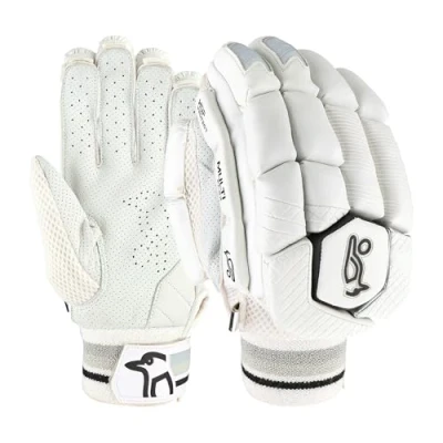 Image of Kookaburra Ghost 2.1 Batting Gloves Adult Right Hand, White