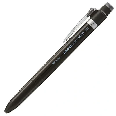 Image of Tombow Multi Pen 0.5mm Pencil and Ballpoint MONO Graph (Black) CPA 161C in retal package