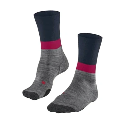 Image of FALKE Women&#039;s TK2 Explore W SO Wool Thick Anti Blister 1 Pair Hiking Socks, Blue (Navy 6113), 2.5 3.5