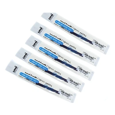 Image of 5x Uni ball UMR 87 refills for Signo 207, blue