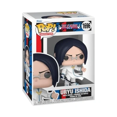 Image of Funko POP! Animation: Bleach Uryu Ishida 1/6 Odds for Rare Chase Variant Collectable Vinyl Figure Gift Idea Official Merchandise Toys Kids &amp; Adults Anime Fans